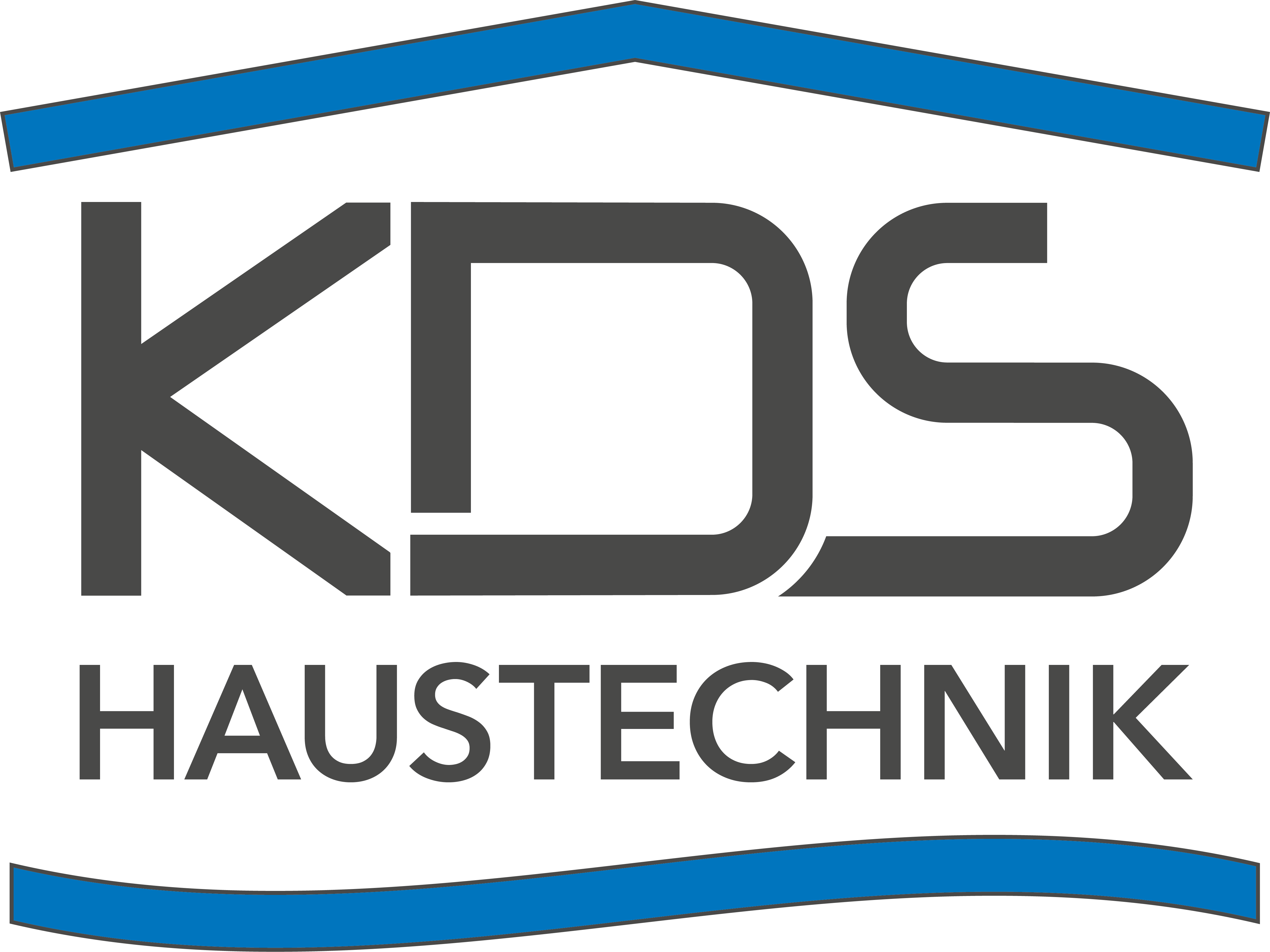 Logo des SHK-Handwerksunternehmens KDS Haustechnische Anlagen GmbH in Hechingen.