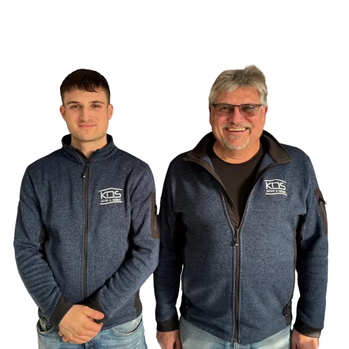 Freigestelltes Foto der Heizungsexperten von KDS.